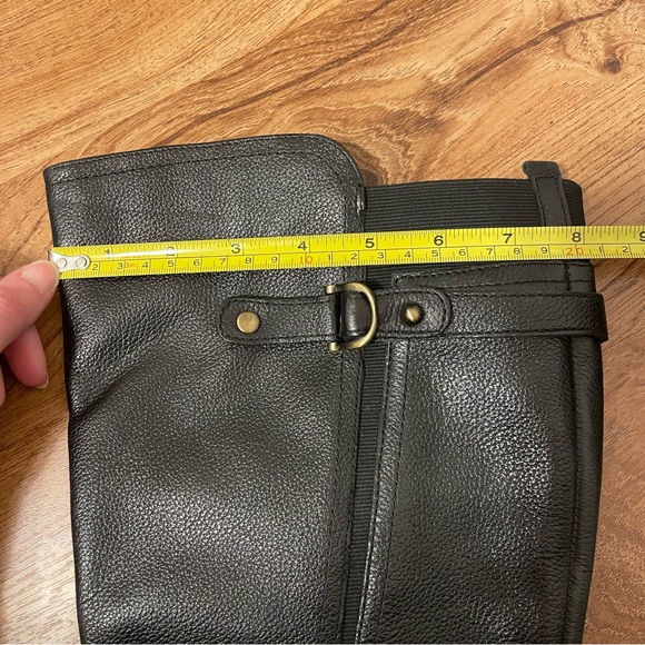 NWOT Naturalizer Jillian Wide Calf Knee High Tall Leather Riding Boot 7 - Picture 8 of 9